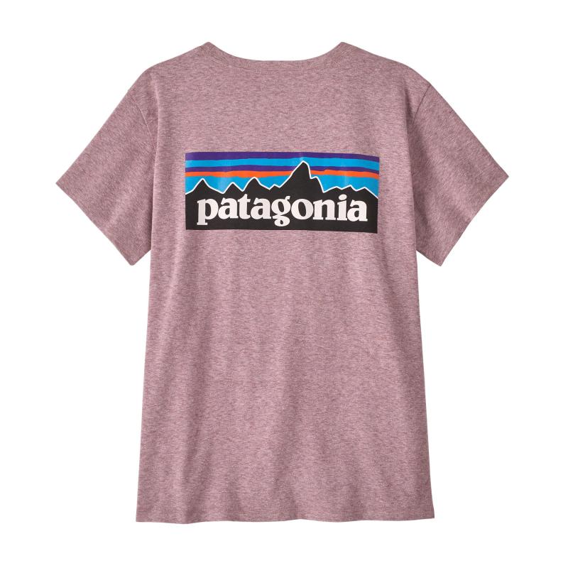 Patagonia W´S P-6 Logo Responsibili-Tee, quiet violet