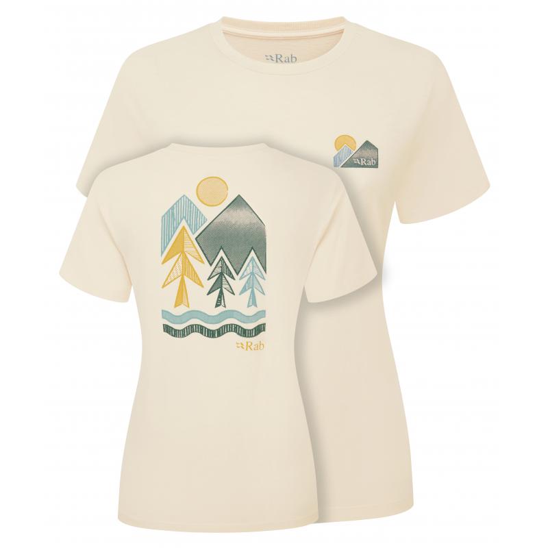 Rab Tuku Vista Tee Wmns, ecru