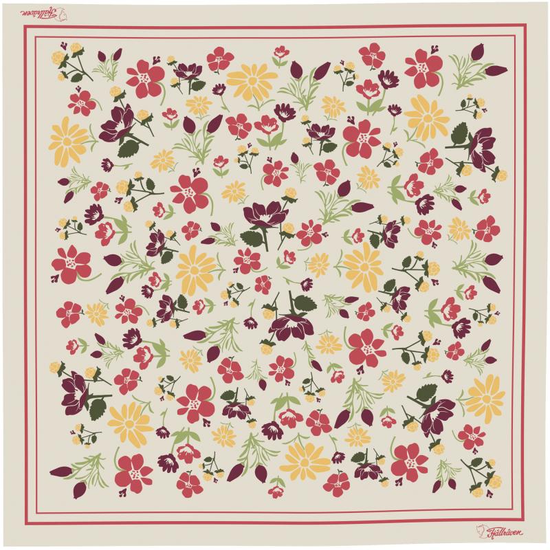 Fjällräven Fjällblomster Bandana, chalk white