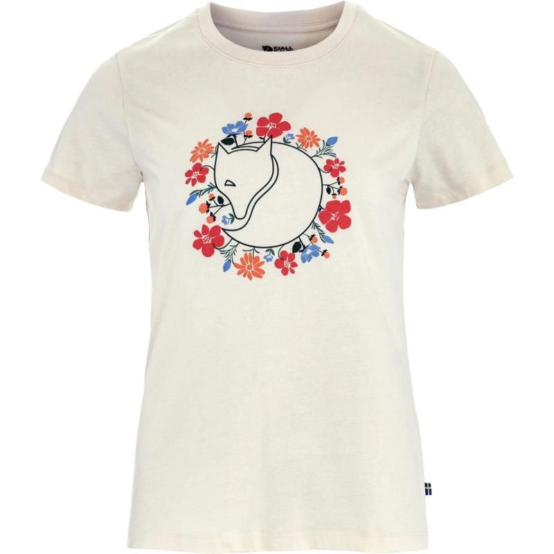 Fjällräven Fjällblomster Fox T-Shirt W, chalk white