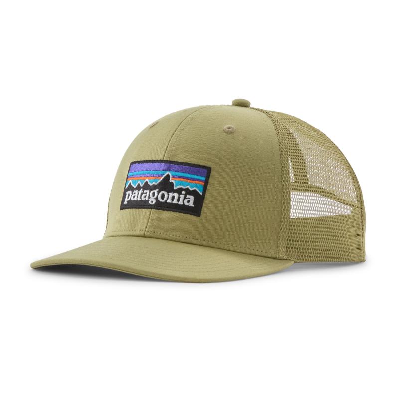 Patagonia P-6 Logo Trucker Hat, grønn