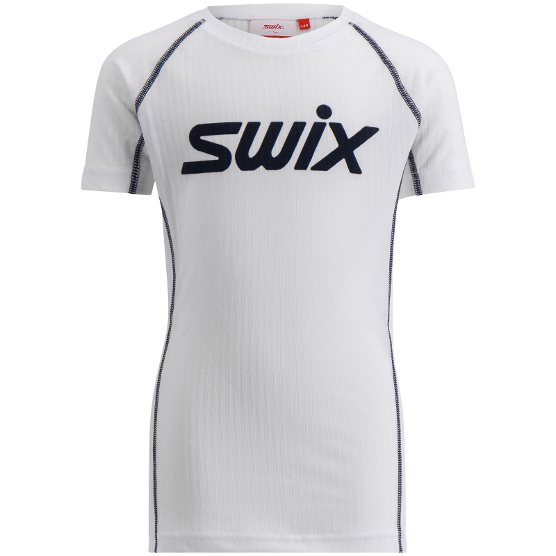 Swix Racex Classic Short Sleeve Junior, White