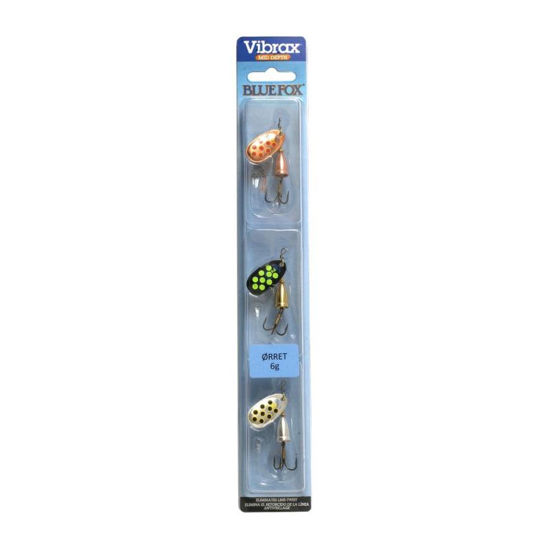Blue Fox Vibrax Hot Pepper 6g 3-PK