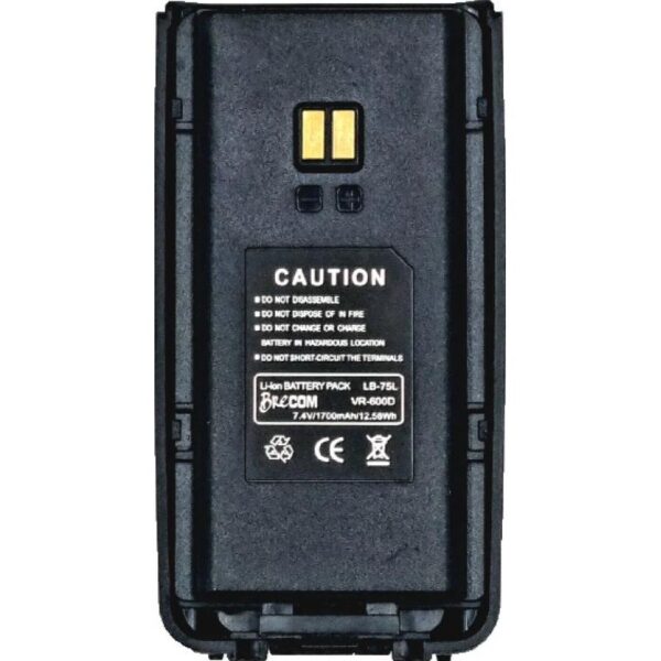 BRECOM Batteri for VR-600D VHF 10074450 Alvdal-Tynset Sport 1