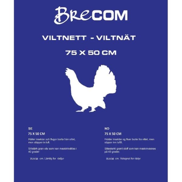 BRECOM Viltnett Fugl-Hare 75x50 cm Alvdal-Tynset Sport 1