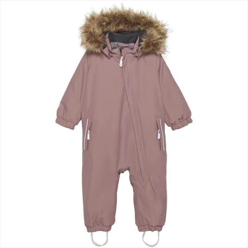 Color kids Color Kids Coverall w fake fur, burlwood Alvdal-Tynset Sport, Tynset 1