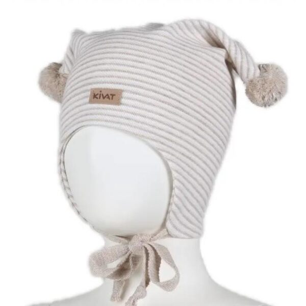 Kivat Knytelue Beige striper 349L-82 Alvdal-Tynset Sport 1