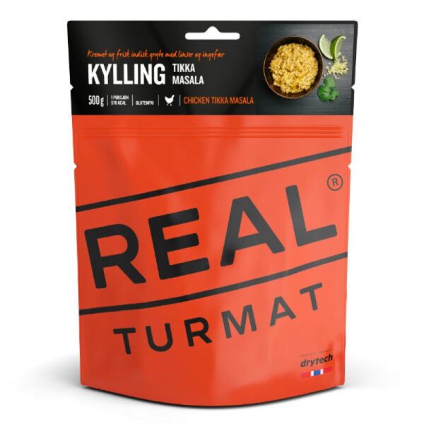 Real Turmat Kylling tikka masala 500gr 5233 Alvdal-Tynset Sport 1