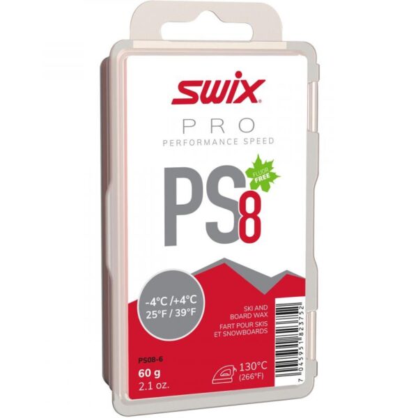 Swix PS8 Red, -4°C-+4°C, 60g PS08-6 Alvdal-Tynset Sport 1