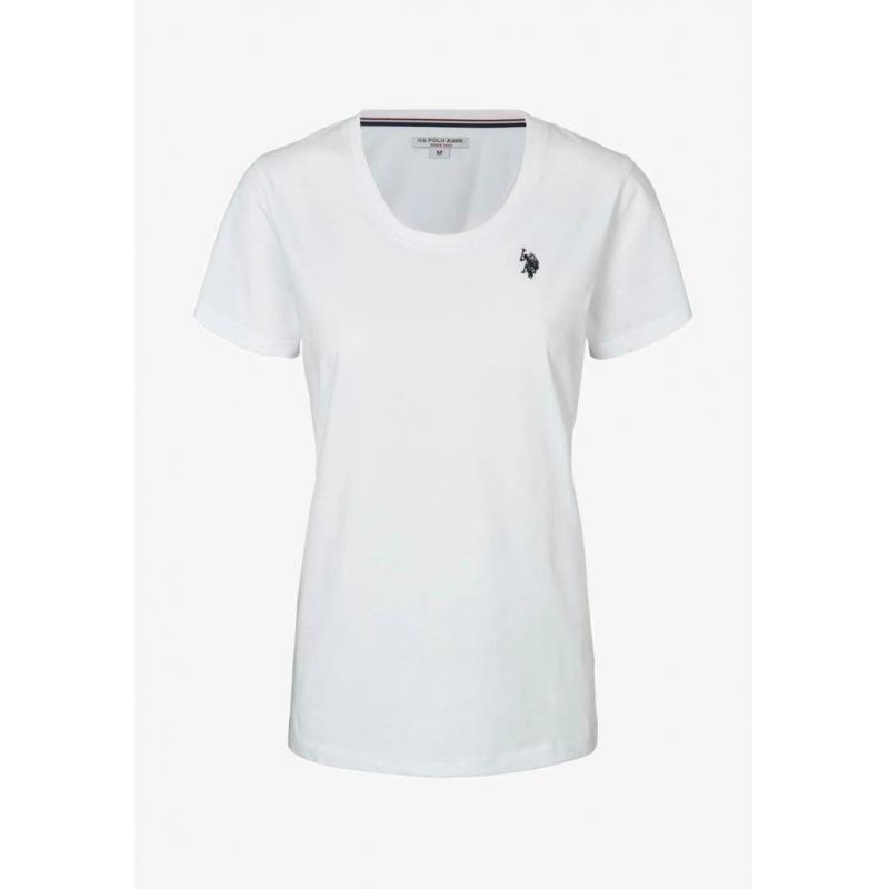 U.S. Polo Assn. U.S Polo Amy T-Skjorte dame, white 103585 Alvdal-Tynset Sport 1