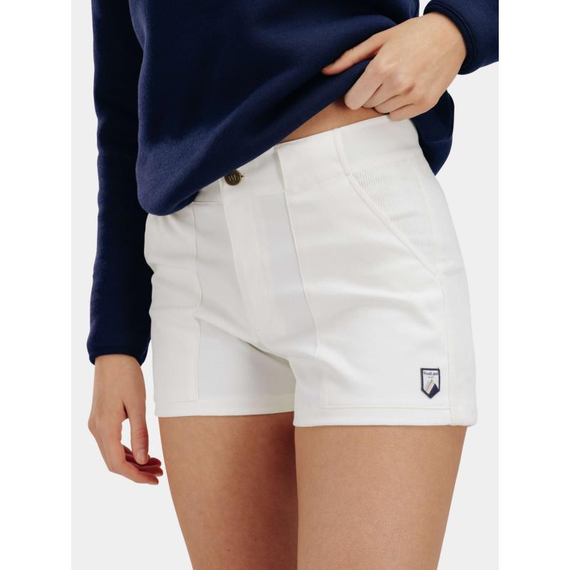 WoolLand Romsdalseggen shorts cord dame, hvit - Bilde 2