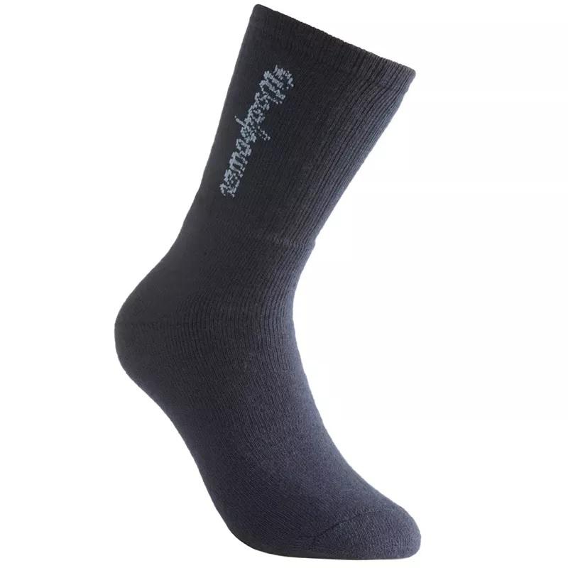 Woolpower Logosokk Ullfrotte 400 gr, svart str 36-39 Alvdal-Tynset Sport 1