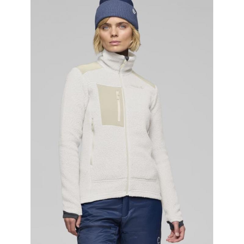 Norrøna W's Trollveggen warm3 Jakke, whisper white/ oatmeal - Bilde 3